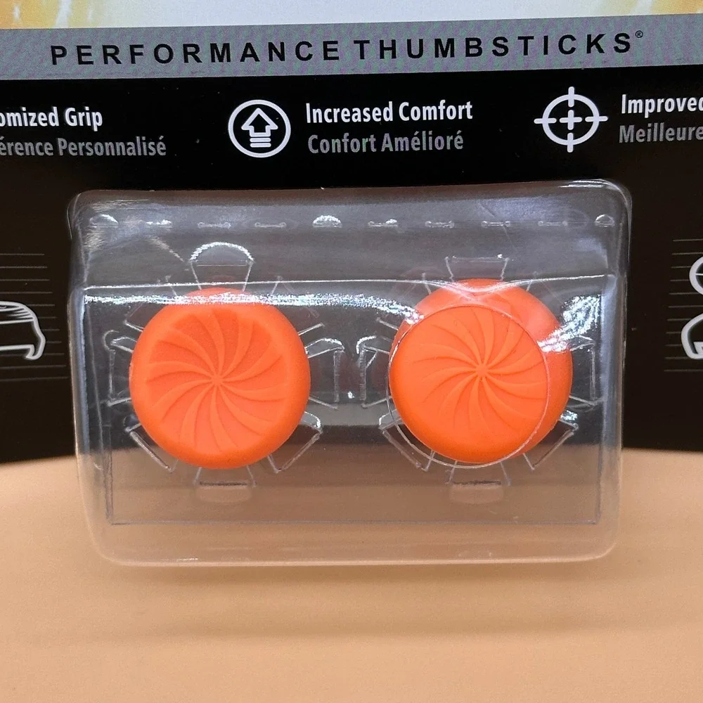 Performance‎ Thumbsticks 1 High-Rise, 1 Mid-Rise Orange for Xbox Series X, S,